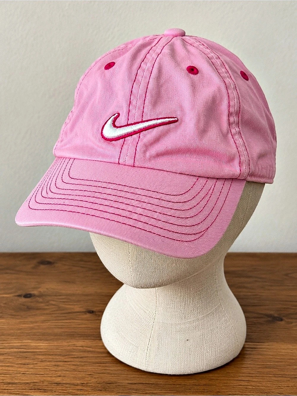Nike Heritage 86 Washed Cotton Swoosh Cap Pink